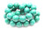 16mm Tibetan Turquoise Round Beads 15.5" stabilized [t1c16]