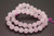 6mm Matte Rose Quartz Round Beads 15.5" dyed [6b1m]