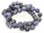 8mm Matte Dark Sodalite Round Beads 15.5" natural [8r25m]