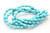 4x6mm Blue Turquoise Rice Beads 15.5" stabilized [t2b4]