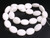 13x18mm White Quartz Marquise Beads 15.5" natural [w346]