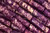 4x13mm Purple Sea Sediment Cube Beads 15.5" dyed [h2r55p]