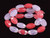 10x15mm Quartz Oval Rope Beads 15.5" synthetic [wa409]