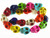 23x18mm Mix Color Magnesite Skull Beads 15.5" [t174x]