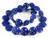 15mm Lapis Magnesite Halloween Pumpkin Beads 15.5" [t470l]