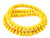 8mm Yellow Magnesite Rondelle Beads 15.5" [t533y]