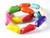 12x26mm Mix Magnesite Peanut Beads 15.5" [t473x]