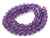 6mm Amethyst Round Beads 15.5" synthetic [6a6]