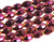 4x6mm Metallic Purple Glass Faceted Rice about 15.5" [uc11b22]