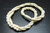 4-6mm Buffalo Bone Necklace 18" [z1868]