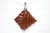 38X40mm Wood Carved Designer Bead Pendant [z1631]