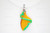 25X42mm Lucite Carved Designer Bead Pendant [z1167]