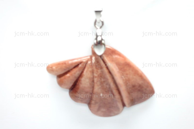 40x26mm Buffalo Bone Designer Bead Pendant, Natural Dyed [z5222]