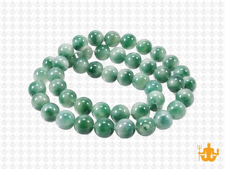 8mm Moss Jade Round Beads 15.5" dyed [8c61]