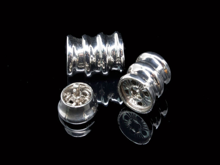 925 Sterling Silver 15x20mm 6-12 Row Clasp [y706a]