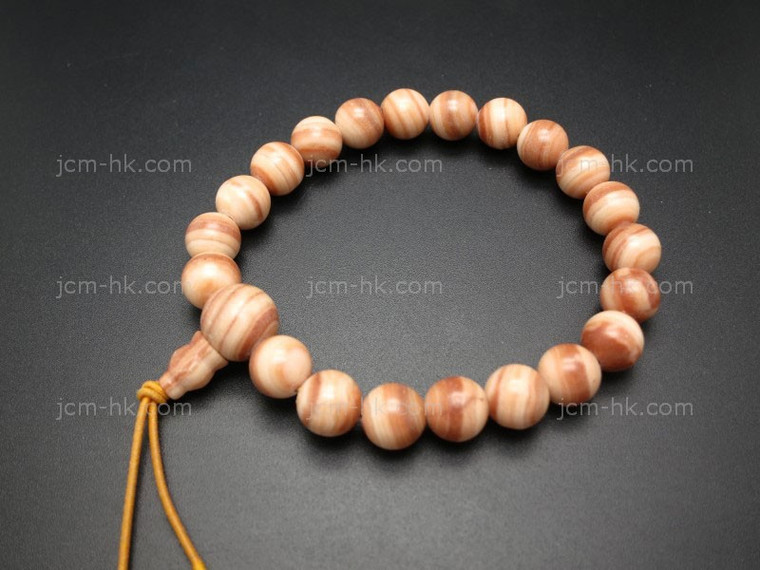 8mm Red Malachite Elastic Power Bracelet [e3174]