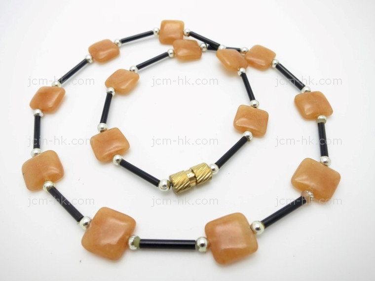 10mm Aventurine Necklace 16" [e3026]