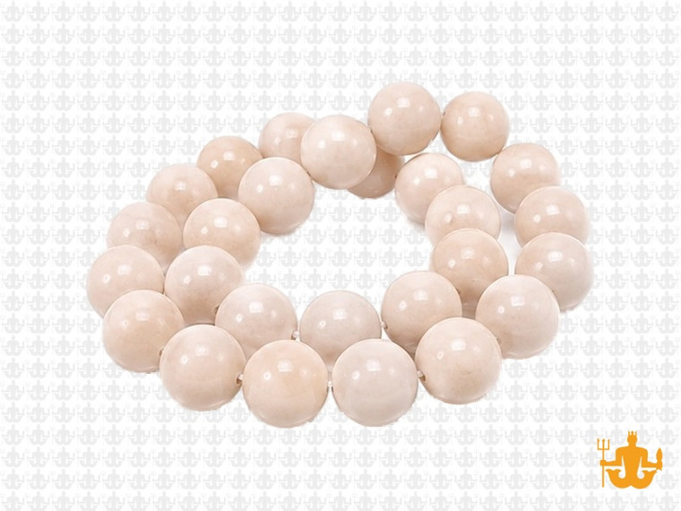 10mm River Fossil Round Beads 15.5" natural [10c34]
