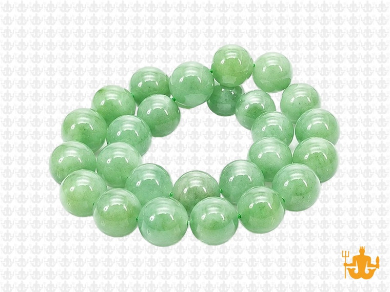 10mm Green Aventurine Round Beads 15.5" natural [10b2]