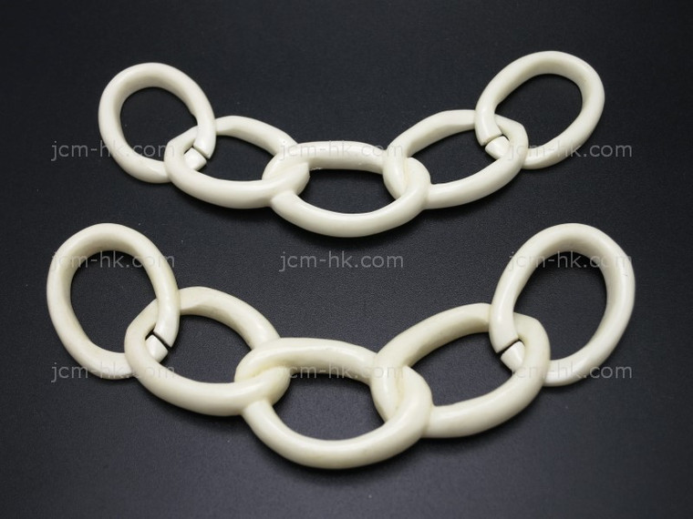 20x100mm Buffalo Bone Part fully Drill 1pc. [z8487]