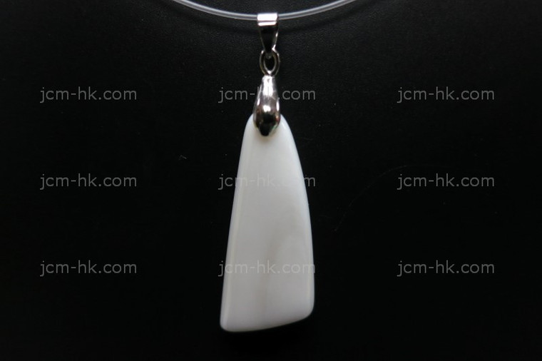 16x38mm Mother of Pearl Designer Bead Pendant [z8459]