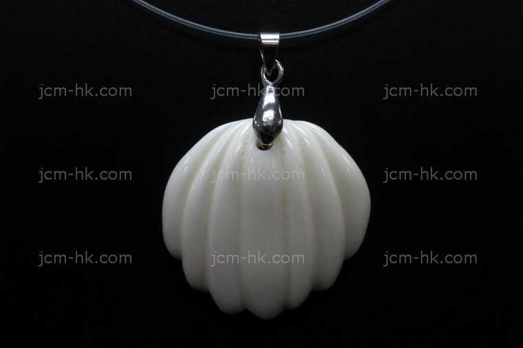 30x30mm Buffalo Bone Designer Designer Bead Pendant [z7014]