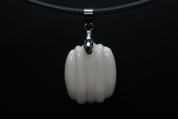 25x28mm Buffalo Bone Designer Bead Pendant [z8334]