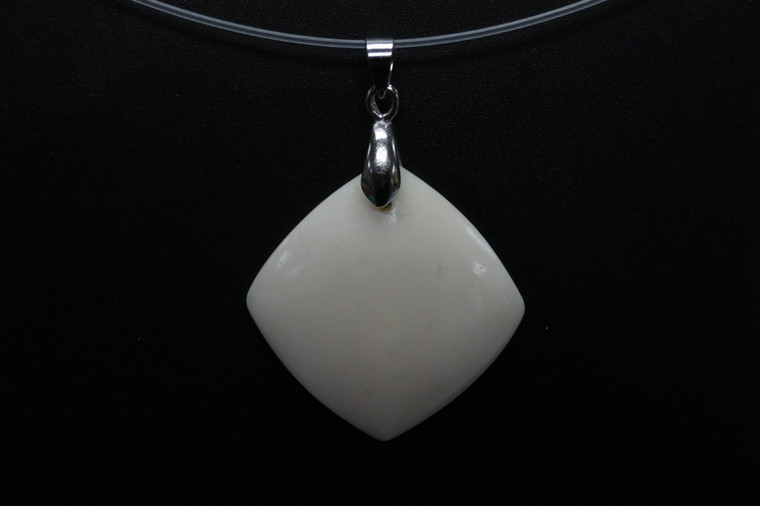 30x30mm Buffalo Bone Designer Bead Pendant [z8352]