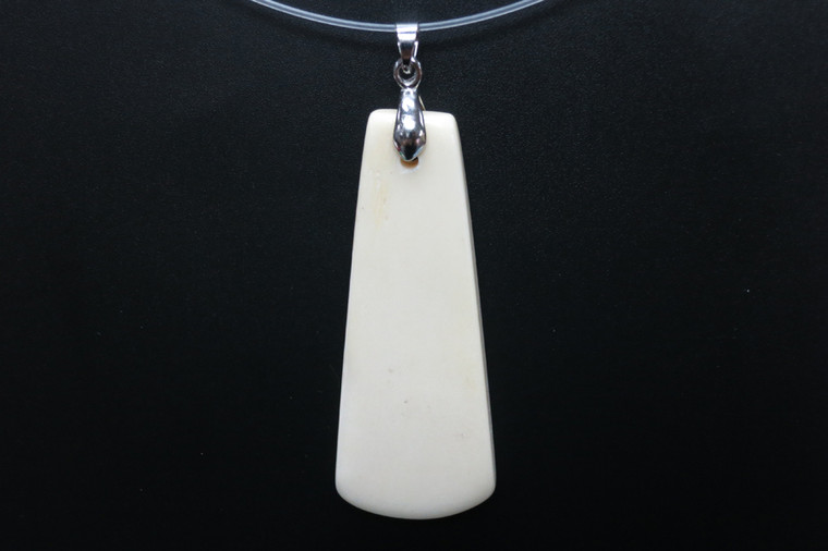 22x55mm Buffalo Bone Designer Bead Pendant [z5651]