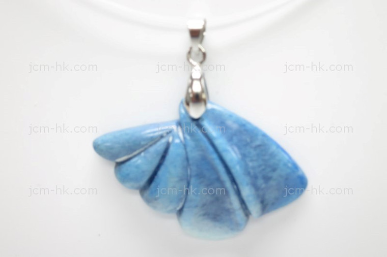 40x26mm Buffalo Bone Designer Bead Pendant, Natural Dyed [z7329]