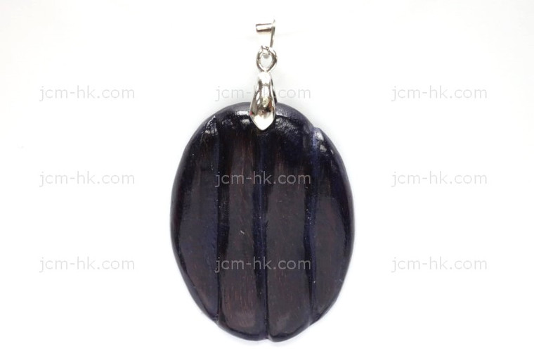 30x36mm Wood Designer Bead Pendant [z7198]