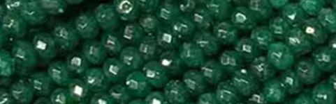 4mm Pine Jade dyed Faceted Rondelle Beads 15.5" [v0350]