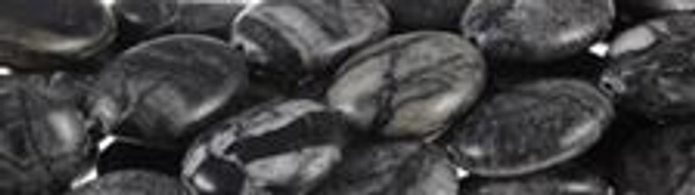 15x20mm Picasso Agate Oval Beads s7b20-15 15.5" [v0873]