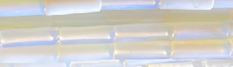 4x13mm Opalite synthetic Tube Beads 15.5" [v0941]