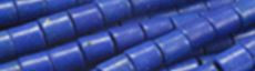 4x4mm Lapis Magnesite Tube Beads t541l 15.5" [v0998v]