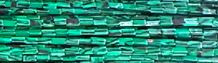 2x4mm Malachite synthetic Cube Beads 15.5" [v1048]
