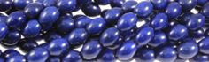 4x6mm Lapis Magnesite Rice Beads t521l 15.5" [v1246]