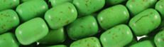 8x12mm Green Magnesite Drum Beads t454g 15.5" [v1268]