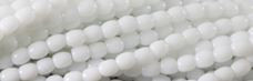 4x6mm White Obsidian Rice Beads u72b98 15.5" [v1278]
