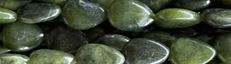 10x14mm Nephrite Jade Tear Beads 15.5" [v1314]