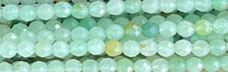8mm Aventurine light Faceted Round Beads 15.5" [v1415]
