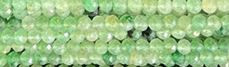 8mm Green Quartz dyed Faceted Round Beads 15.5" [v1433]