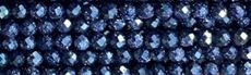 8mm Blue Goldstone synthetic Faceted Round Beads 15.5" [v1444]