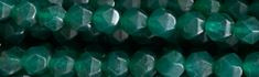 8mm Green Agate Faceted Hexagon Beads 15.5" [v1542]