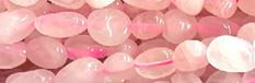 8mm Rose Quartz Nugget 15.5" [v1905]