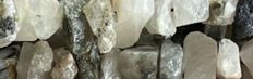 10-15mm Lolite Quartz Nugget 15.5" [v1952]