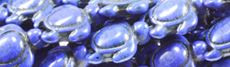 15x18mm Lapis Magnesite Turtle Beads t396l 15.5" [v2038]