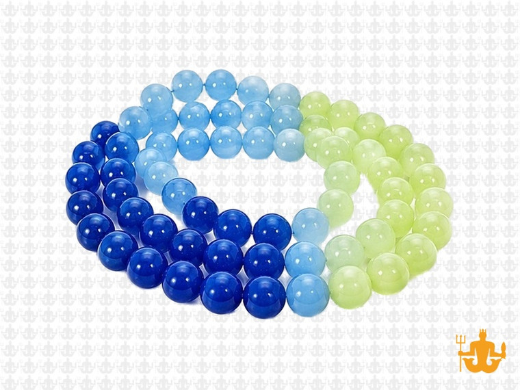 6mm  Multi-Colors Jade & Agate Beads 15.5" [6x56]