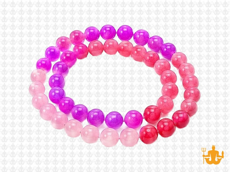 8mm  Multi-Colors Jade & Agate Beads 15.5" [8x71]