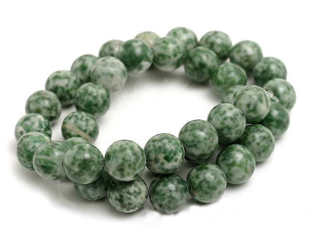 4mm Matte Tree Agate Round Beads 15.5" natural [4a23m]